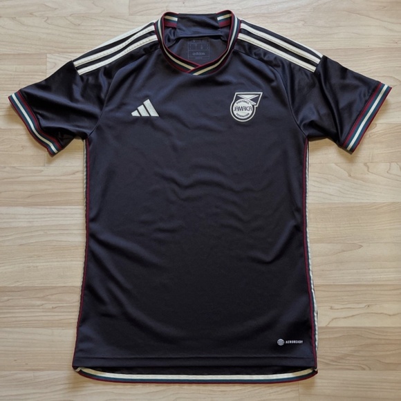 adidas Other - adidas Jamaica Jersey Away Brown Soccer Wales Bonner HT7132